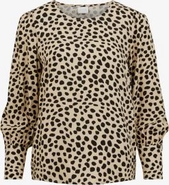 Vila Blouseshirts Blouse Vish Dames Sand