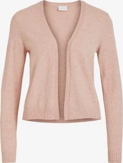 Vila Vesten Gebreid Vest Ril Dames Rosa
