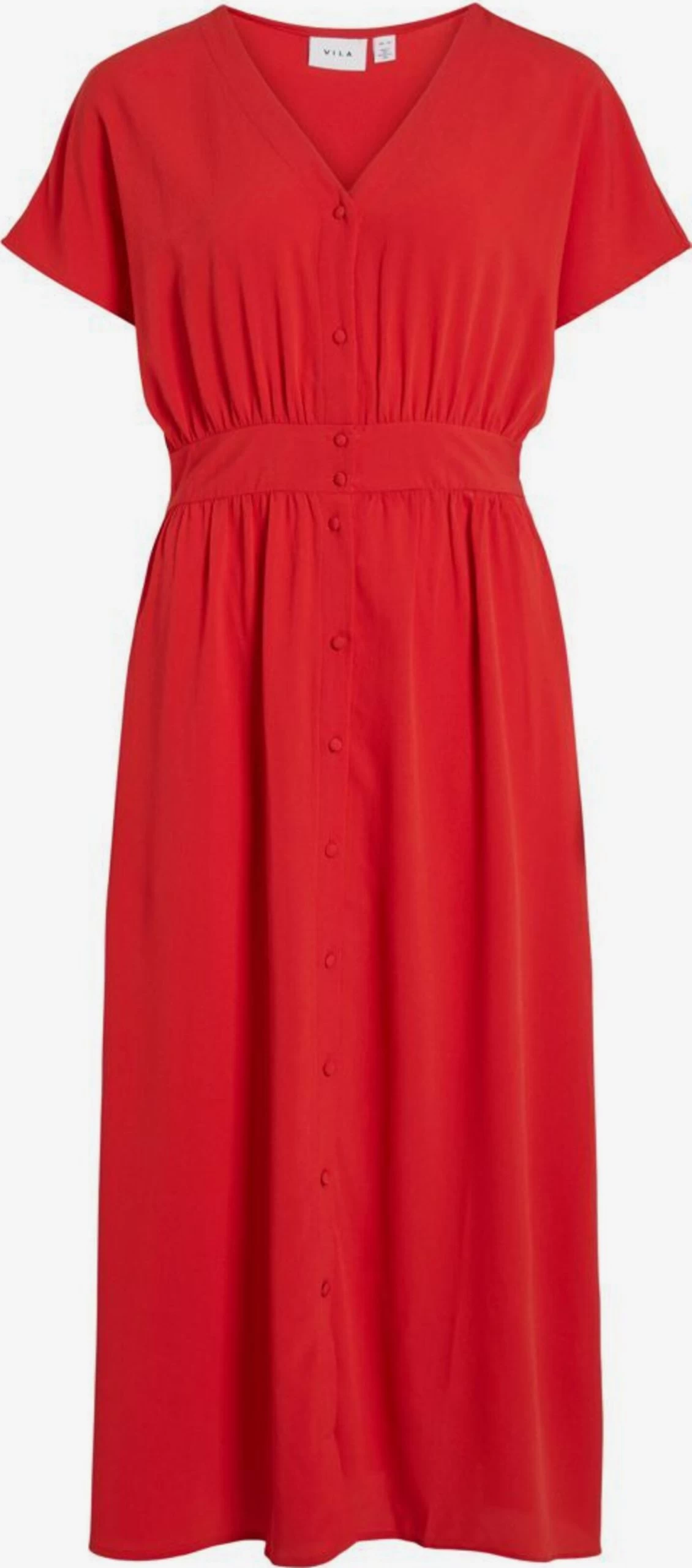 Vila Maxi Jurken Jurk Dames Vuurrood 3 Vila Maxi Jurken Jurk Dames Vuurrood