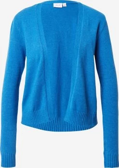 Vila Vesten Gebreid Vest Ril Dames Royal Blue/koningsblauw