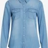 Vila Spijkerblouses Blouse Bista Dames Lichtblauw 2 Vila Spijkerblouses Blouse Bista Dames Lichtblauw -Vila a7fc9cdf875929ddf462573821cdd009