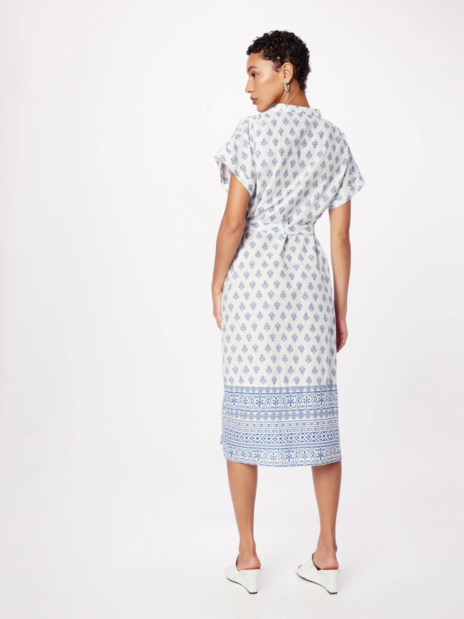 Vila Blousejurken Blousejurk Hymna Dames Wit 6 Vila Blousejurken Blousejurk Hymna Dames Wit - Afbeelding 4