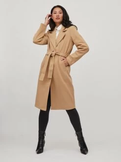 Vila Tussenmantels Tussenmantel Poko Dames Sand -Vila a99618675066719a9cf48196fa3c9908