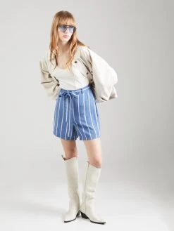 Vila Shorts Regular Broek Dames Blauw -Vila a9b1ef849f3afbbbc803c8d29ffd96d8