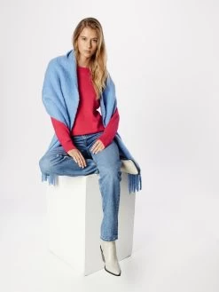 Vila Fijngebreide Truien Trui Ril Dames Donkerroze -Vila a9c2f7b485cb7149f70b0dbaf0a69743