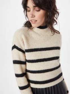 Vila Fijngebreide Truien Trui ALPIN Dames Beige -Vila aa3fc884ae4a1fa647485d1897b7843f