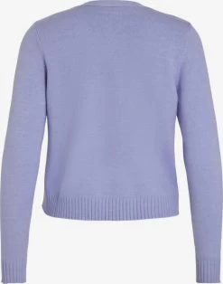 Vila Vesten Gebreid Vest Dames Lila -Vila ab377d36fe16103dc8e6fe17efc90a30