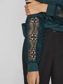 Vila Sweatshirts Sweatshirt Ricta Dames Smaragd 15 Vila Sweatshirts Sweatshirt Ricta Dames Smaragd -Vila abbe3800a007443025b5a94622e496fa