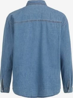 Vila Spijkerblouses Blouse Ninas Dames Blauw -Vila ac7bd07f6a4e852379936f8e0102adec