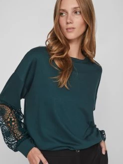 Vila Sweatshirts Sweatshirt Ricta Dames Smaragd 14 Vila Sweatshirts Sweatshirt Ricta Dames Smaragd -Vila aca63459a5ced4916bce41bdf8213307