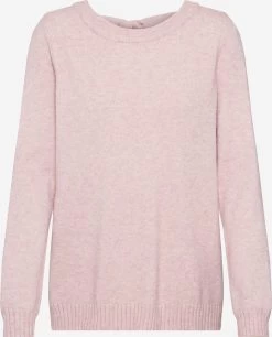 Vila Fijngebreide Truien Trui Ril Dames Rosa