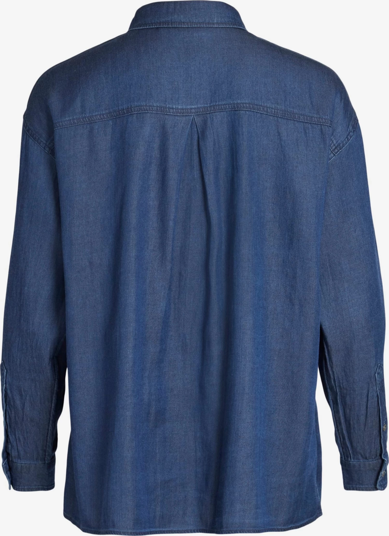 Vila Overhemden Blouse Bista Dames Donkerblauw 4 Vila Overhemden Blouse Bista Dames Donkerblauw - Afbeelding 2