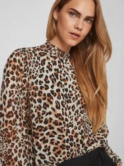 Vila Blouseshirts Blouse Josefina Dames Beige 15 Vila Blouseshirts Blouse Josefina Dames Beige -Vila adbff8d28b78c56fb3c850b6f85d1edf