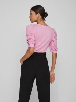 Vila Tops Top Dames Pink -Vila adca1b9fd8650e76ee3ede9e390baa15