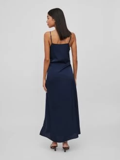 Vila Maxi Jurken Jurk Ravenna Dames Navy -Vila ae6c5d3b5d12191b3537e1051cc275a2
