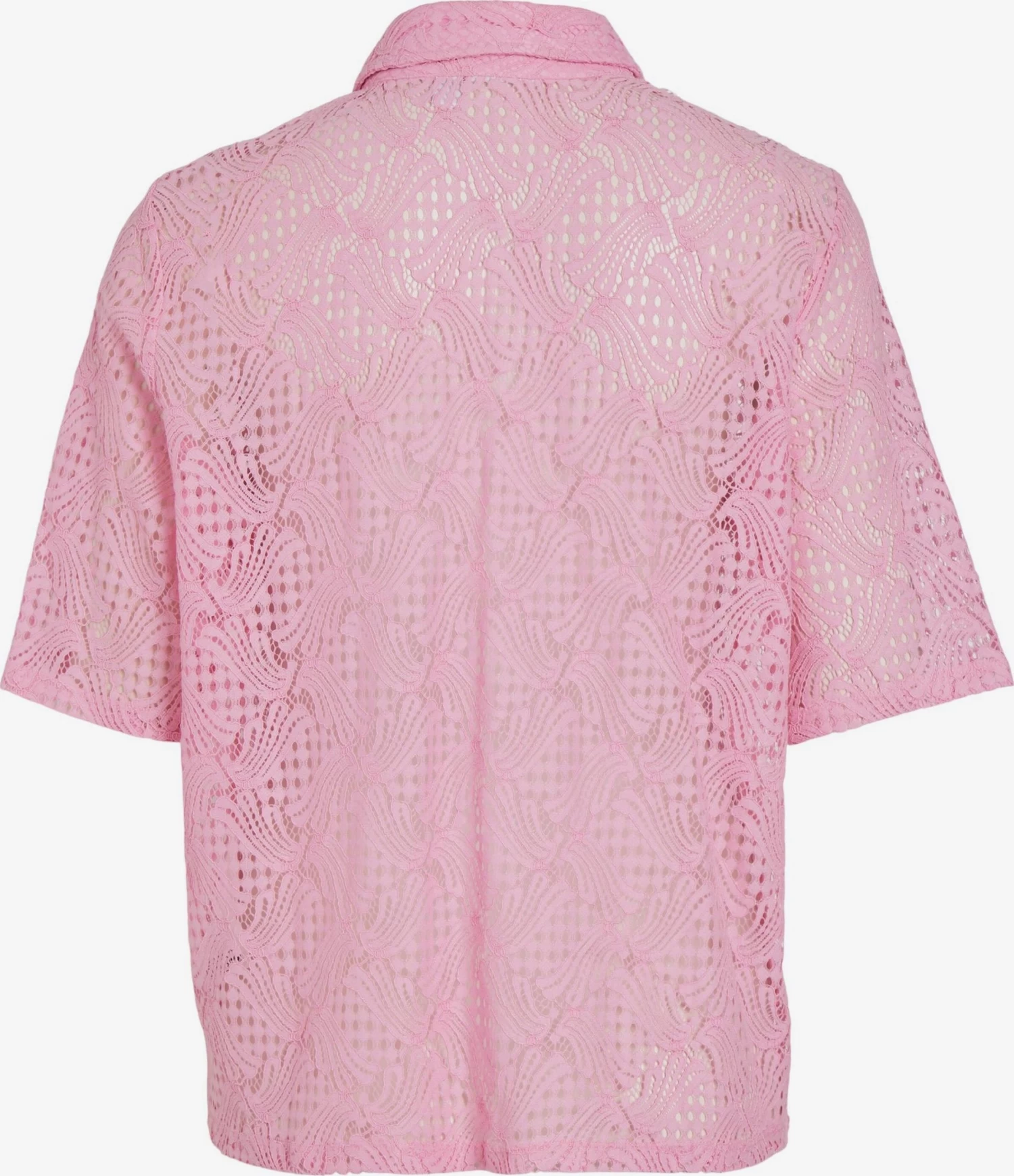Vila Kanten Blouses Blouse Begena Dames Rosa 4 Vila Kanten Blouses Blouse Begena Dames Rosa - Afbeelding 2