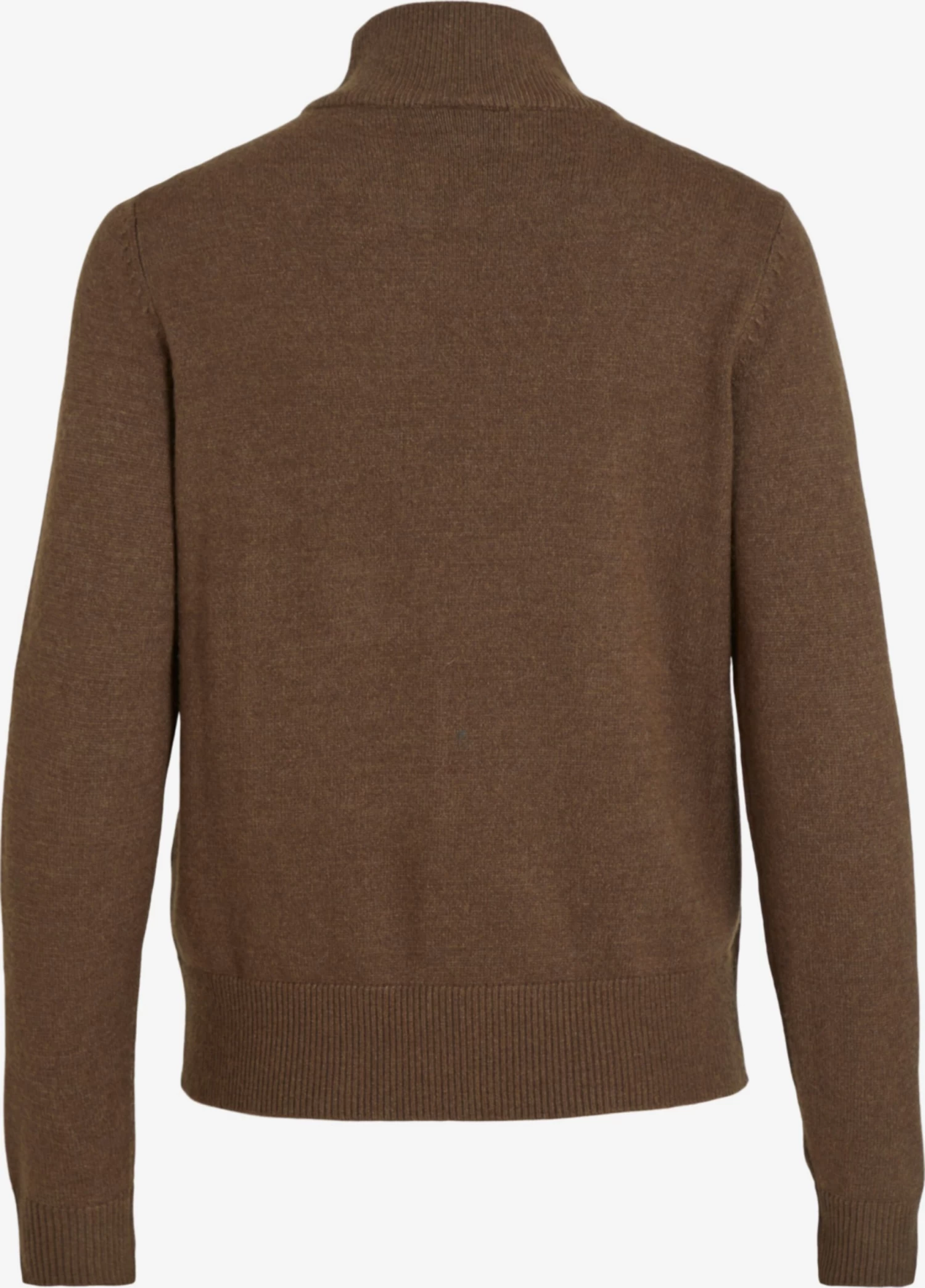 Vila Basic Truien Trui Ril Dames Ombergrijs 4 Vila Basic Truien Trui Ril Dames Ombergrijs - Afbeelding 2