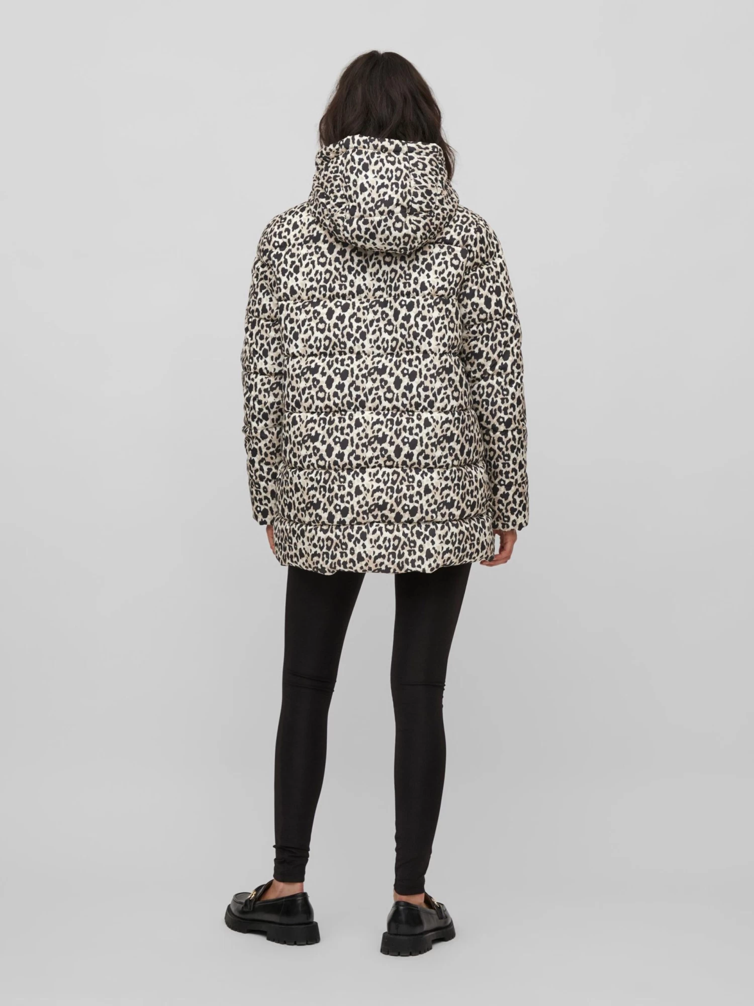 Vila Winterjassen Winterjas Tate Dames Beige / Crème 6 Vila Winterjassen Winterjas Tate Dames Beige / Crème - Afbeelding 4