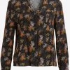 Vila Kanten Blouses Blouse Borine Dames Zwart -Vila af3ef584b3df6bbf12d587cfb8dfbea7