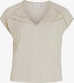 Vila T-shirts Shirt Noel Dames Crème