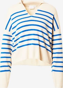 Vila Longsleeves Shirt MELINIA Dames Beige