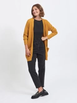 Vila Vesten Gebreid Vest Ril Dames Geel 11 Vila Vesten Gebreid Vest Ril Dames Geel -Vila b1f14cffabac3977940fec68c6a4b267