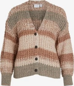 Vila Vesten Gebreid Vest ABRIL Dames Bruin / Cappuccino