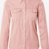 Vila Spijkerblouses Blouse Vibista Dames Rosa