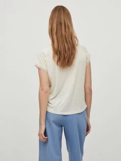 Vila T-shirts Shirt Noel Dames Crème 12 Vila T-shirts Shirt Noel Dames Crème -Vila b3142ed193c9b5db863b154a6c65dc31