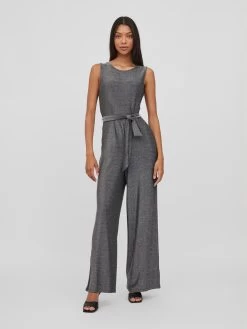 Vila Lange Jumpsuits Jumpsuit Spice Dames Donkergrijs -Vila b3d7a8a2551edc0ca3b01743a976fd7a
