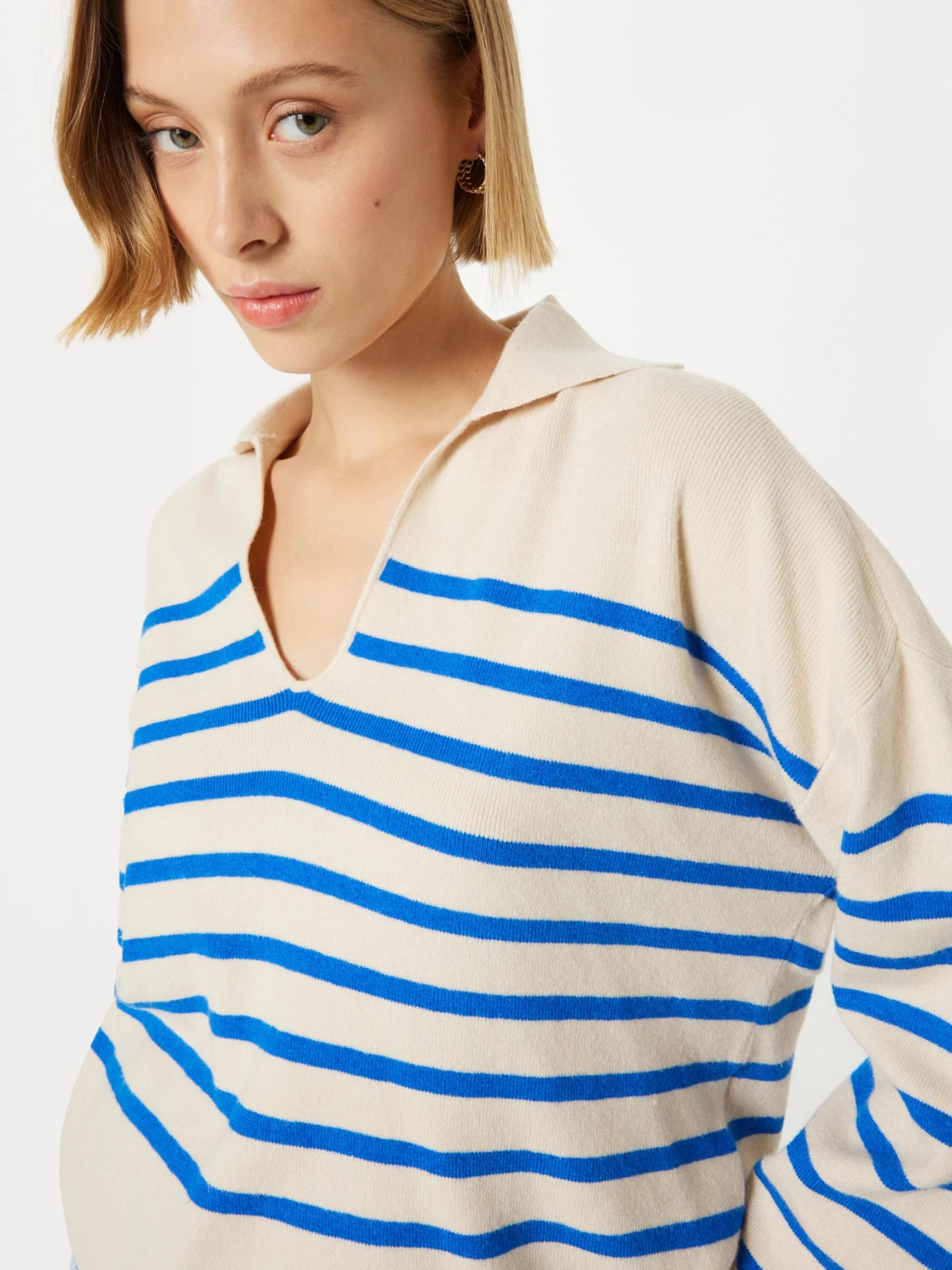 Vila Longsleeves Shirt MELINIA Dames Beige 4 Vila Longsleeves Shirt MELINIA Dames Beige - Afbeelding 2