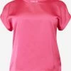 Blouses Met Korte Mouw Blouse Dames Pink -Vila b53f6e61cff37e77edbab014aec979ca