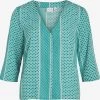 Vila Blouses Met Korte Mouw Blouse Aimi Dames Groen / Jade Groen -Vila b57d9f87d6dd1e165f3c81d8f1643a23