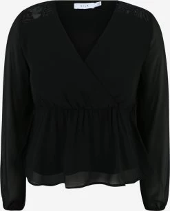 Kanten Blouses Blouse Dames Zwart