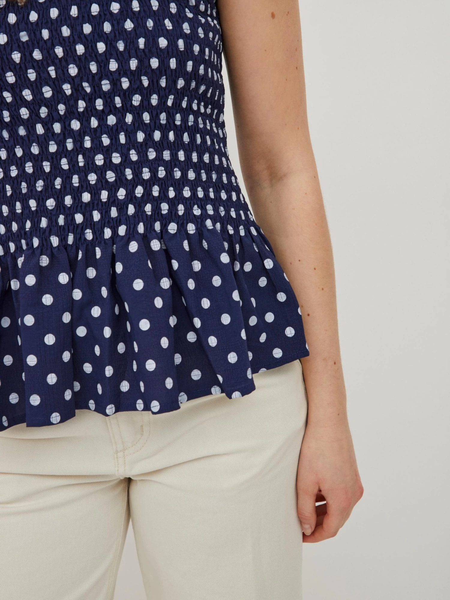 Vila Mouwloze Shirts Top Most Dames Navy 8 Vila Mouwloze Shirts Top Most Dames Navy - Afbeelding 6