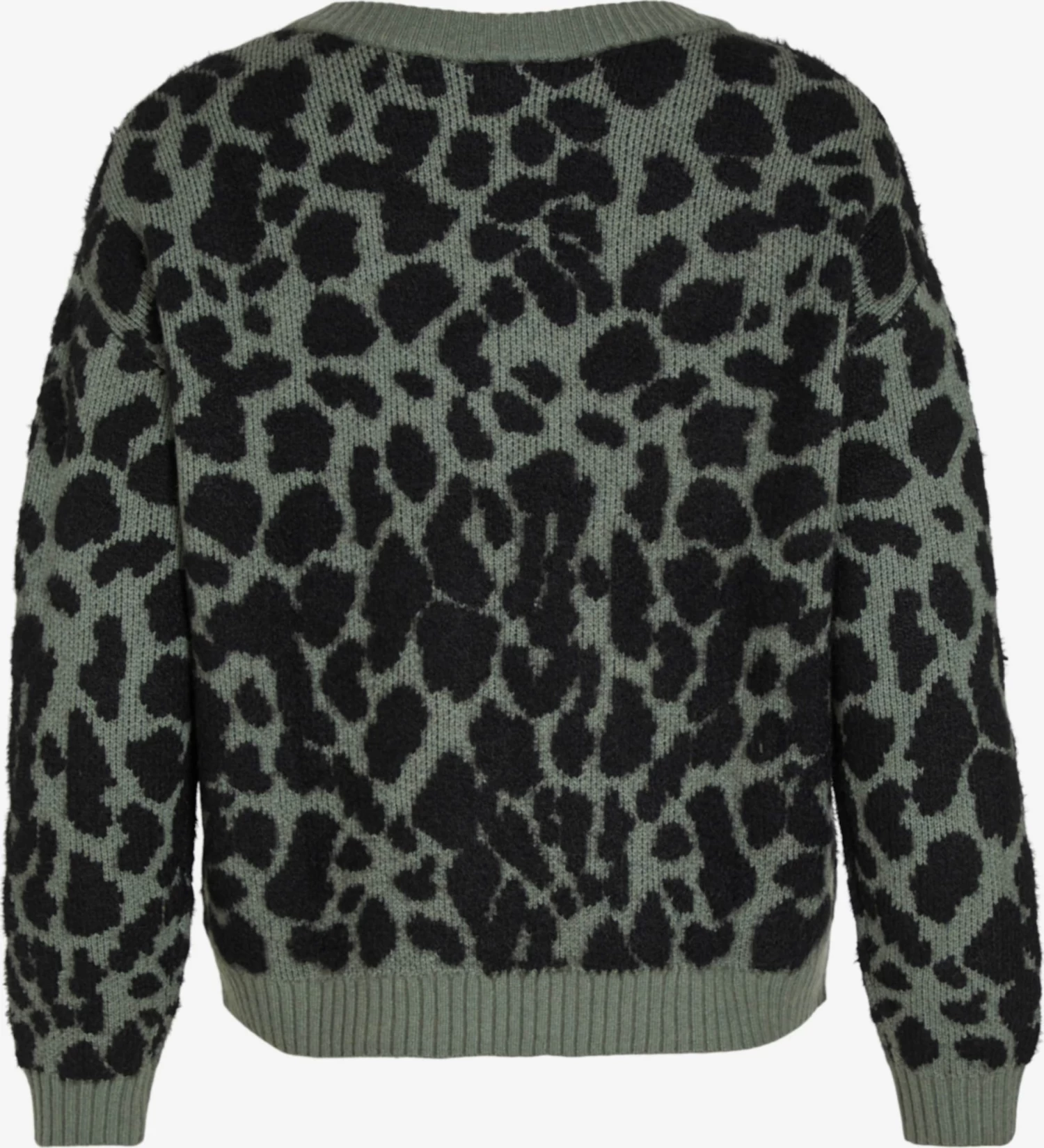 Vila Fijngebreide Truien Trui Ril Dames Jade Groen 4 Vila Fijngebreide Truien Trui Ril Dames Jade Groen - Afbeelding 2