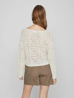 Vila Fijngebreide Truien Trui Dames Beige 11 Vila Fijngebreide Truien Trui Dames Beige -Vila b72414570bf2351aeca60ffe2511aad9