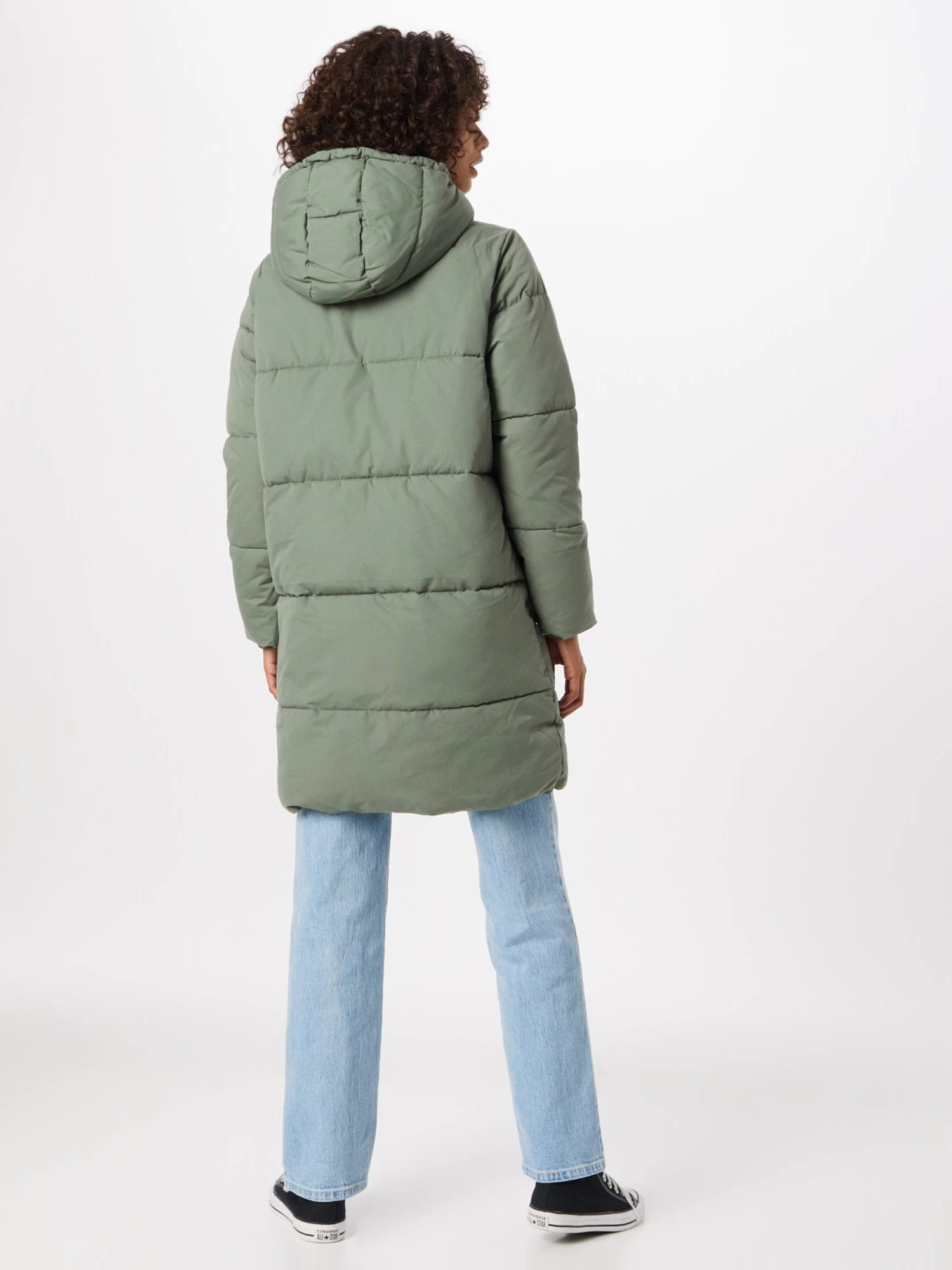 Vila Wintermantels Wintermantel TRUST Dames Olijfgroen 6 Vila Wintermantels Wintermantel TRUST Dames Olijfgroen - Afbeelding 4