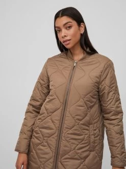 Vila Tussenmantels Tussenmantel Manon Dames Bruin -Vila b8986d1ddcb216e78d7f5fb2a6098095