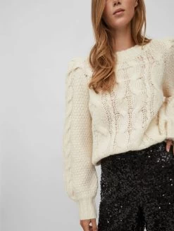 Vila Fijngebreide Truien Trui Dames Beige 15 Vila Fijngebreide Truien Trui Dames Beige -Vila b90fc6bb8508c9c8ea9360b8cc003516