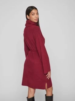 Vila Gebreide Jurken Gebreide Jurk Dames Rood Gemêleerd 11 Vila Gebreide Jurken Gebreide Jurk Dames Rood Gemêleerd -Vila ba3f9aa5a9047c234db2138747bea748