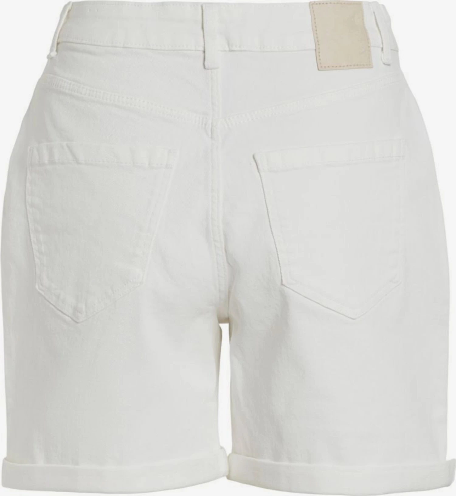 Vila Denim Shorts Regular Jeans Dames Wit 4 Vila Denim Shorts Regular Jeans Dames Wit - Afbeelding 2