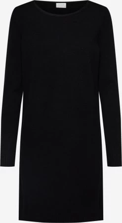 Vila Gebreide Jurken Gebreide Jurk Ril Dames Zwart