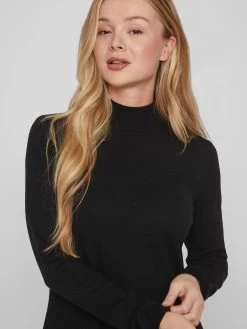 Vila Mini Jurken Jurk Comfy Dames Zwart -Vila bcb6299b253820a950a79ac47d72649d