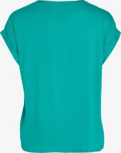 Vila T-shirts Shirt Dames Jade Groen