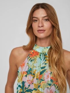 Vila Uitgaanstops Top Paus Dames Gemengde Kleuren -Vila bdee736630eaa5db5ca4acf91b1975c7