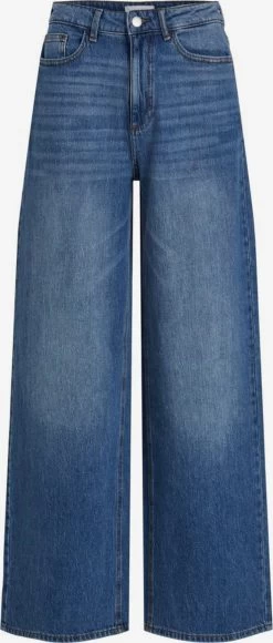 Vila Wide Leg Wide Leg Jeans Dames Blauw