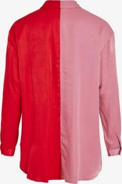 Vila Overhemden Blouse Dames Pink / Rood -Vila bf6968a1f28bf6e81a3b38cfc5dbc3d5