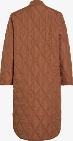 Vila Tussenmantels Tussenmantel Dames Bruin -Vila bf7e751f3294bab753fb9ce8afdc1b36
