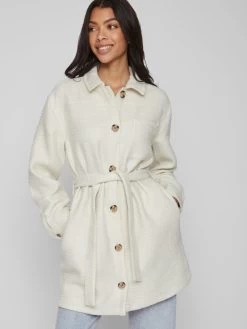 Vila Tussenjassen Tussenjas Sappa Dames Lichtgrijs -Vila c02408469e6dd088f4c98df708f07e57